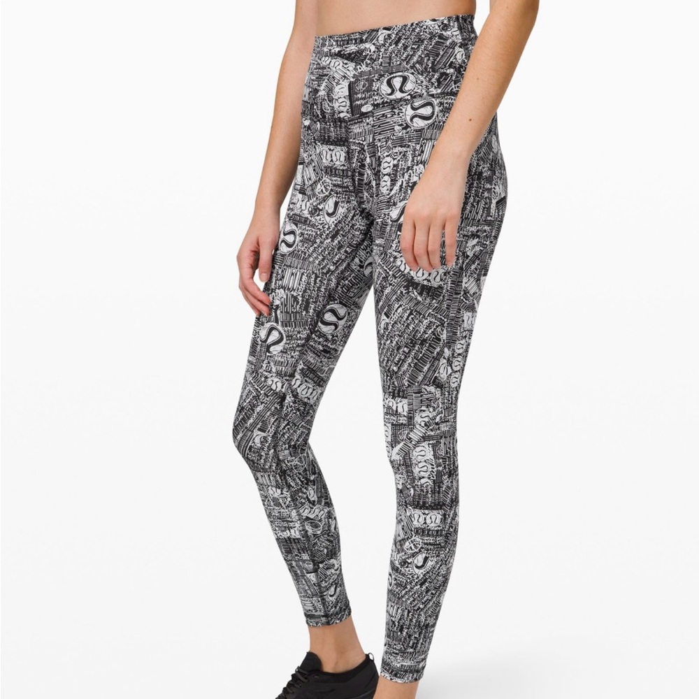 Lululemon Wunder Train High Rise Tight 25”